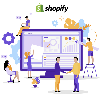 shopify website design & development