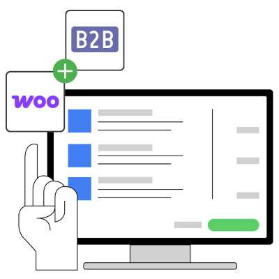 woocommerce b2b features & integrations