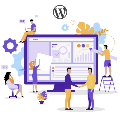 wordpress website design & development